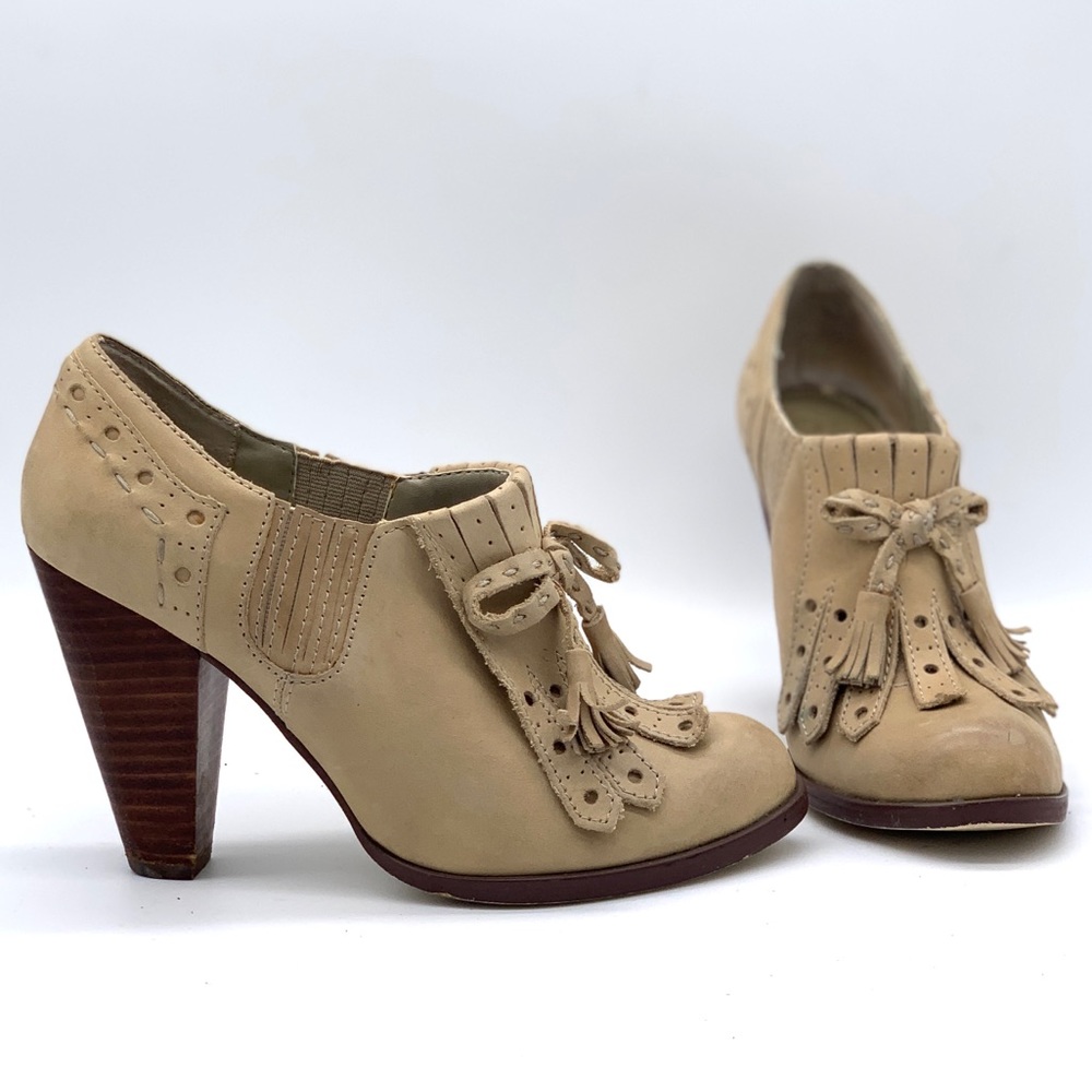 Gorgeous Anthropologie Seychelles heeled oxfords